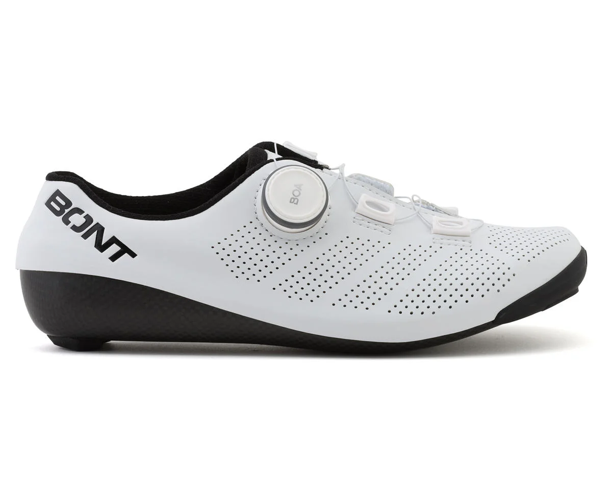 Bont Riot Road Shoes (White) (Wide Width) (39 / 6) (Wide)